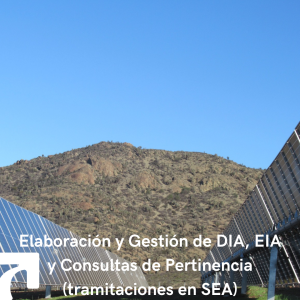 Elaboración y Gestión de DIA, EIA y Consultas de Pertinencia (tramitaciones en SEA)